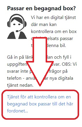 Passar en begagnad box?